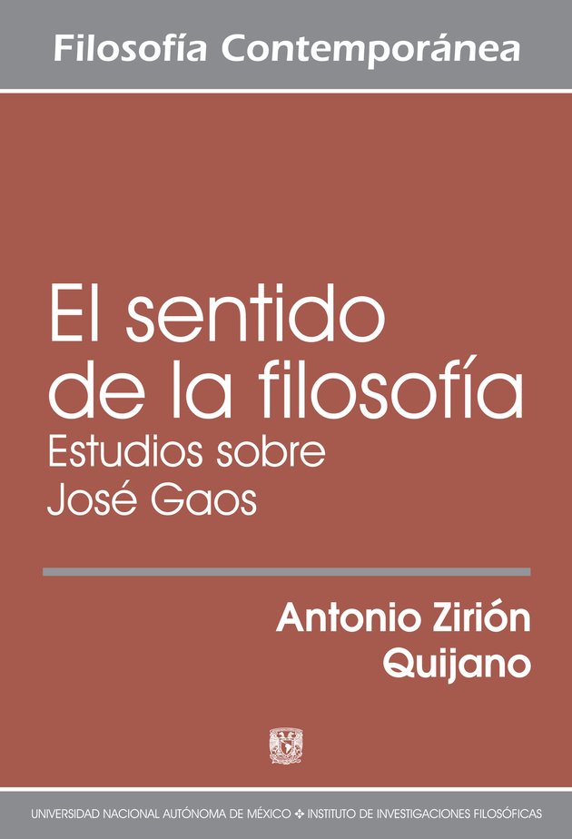 El sentido de la filosofía